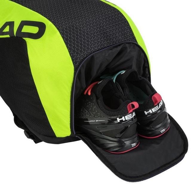 Head Tour Team Extreme Backpack Black / Neon Yellow